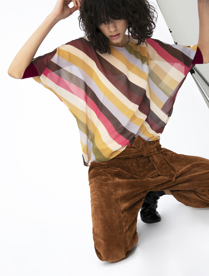 See-through blouse See-through blouse