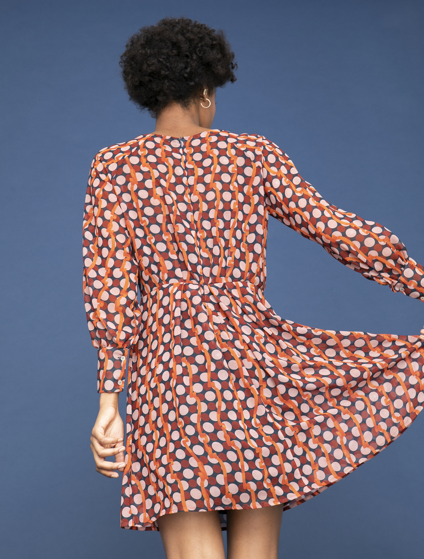 Patterned dress Patterned dress