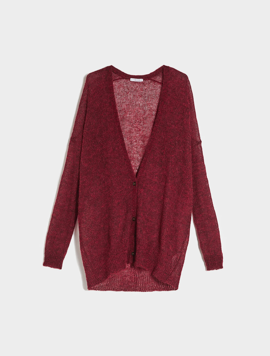 Mohair blend cardigan Mohair blend cardigan