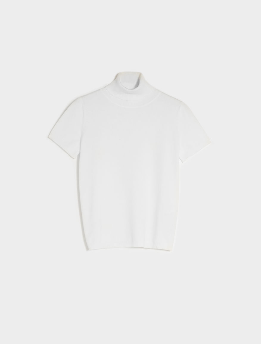 Semi-fitted polo neck jumper Semi-fitted polo neck jumper