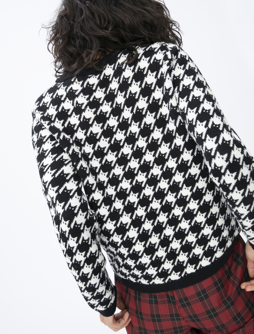 Houndstooth jumper Houndstooth jumper