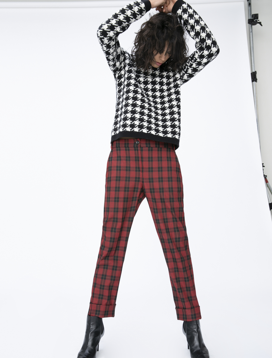 Houndstooth jumper Houndstooth jumper