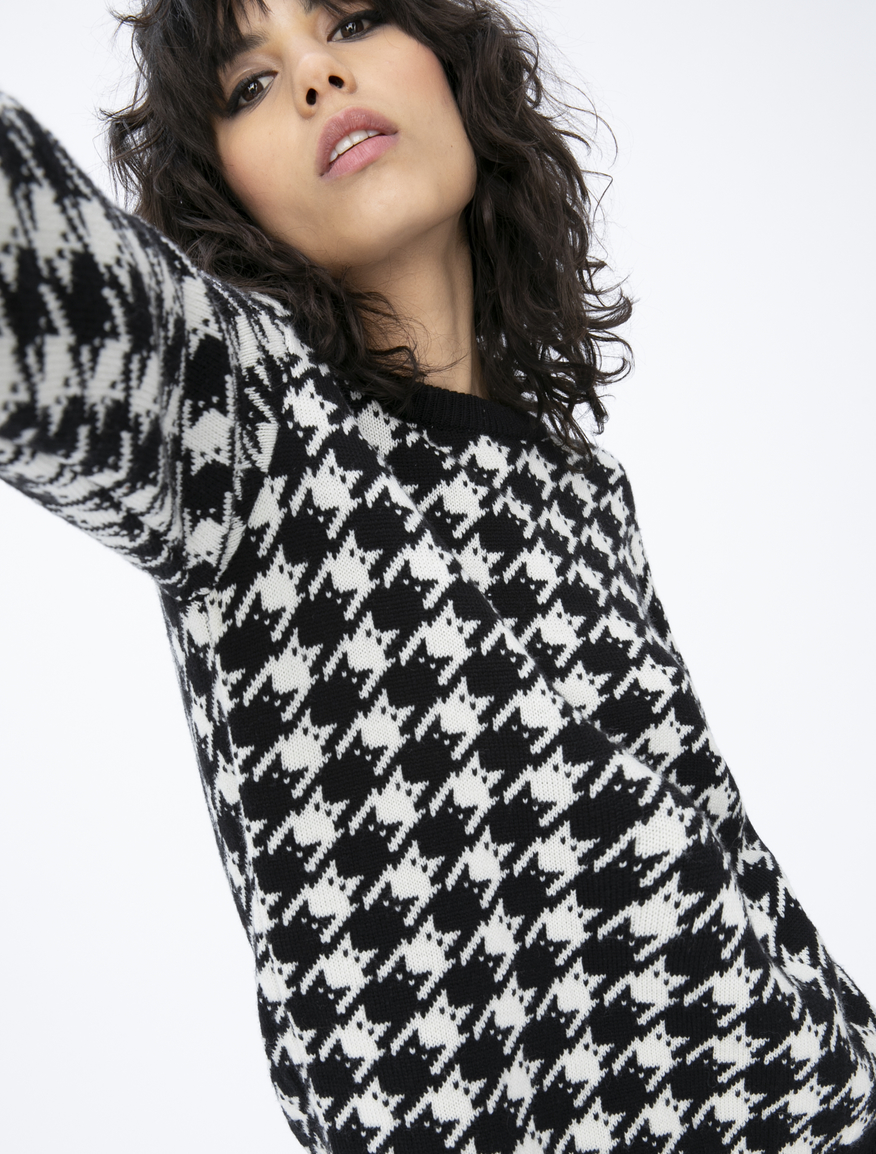 Houndstooth jumper Houndstooth jumper