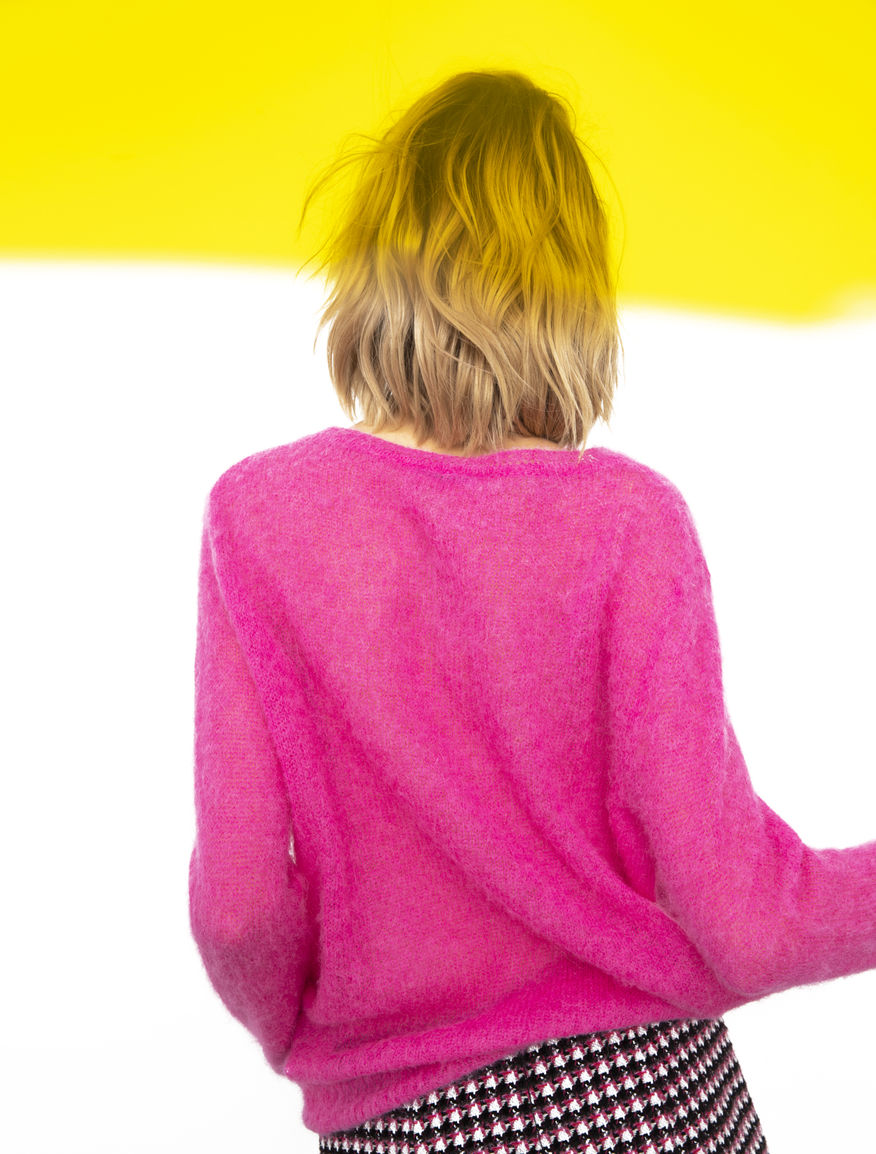 Maglia in misto mohair Maglia in misto mohair