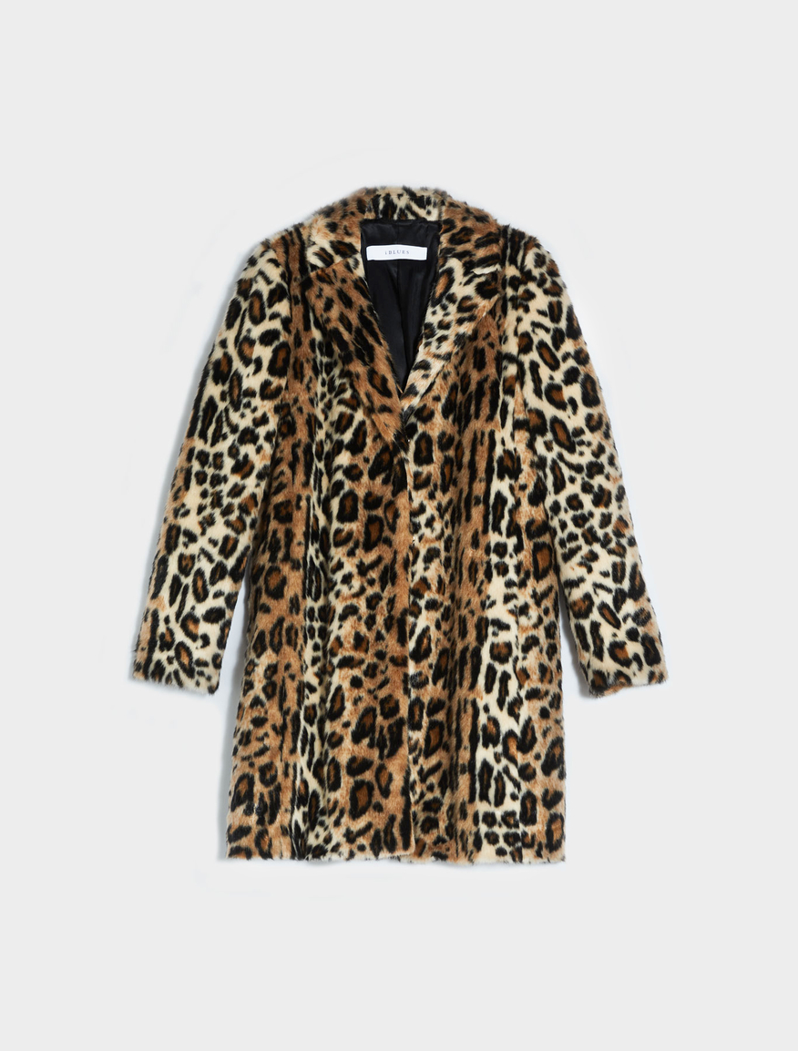 Animal print coat Animal print coat