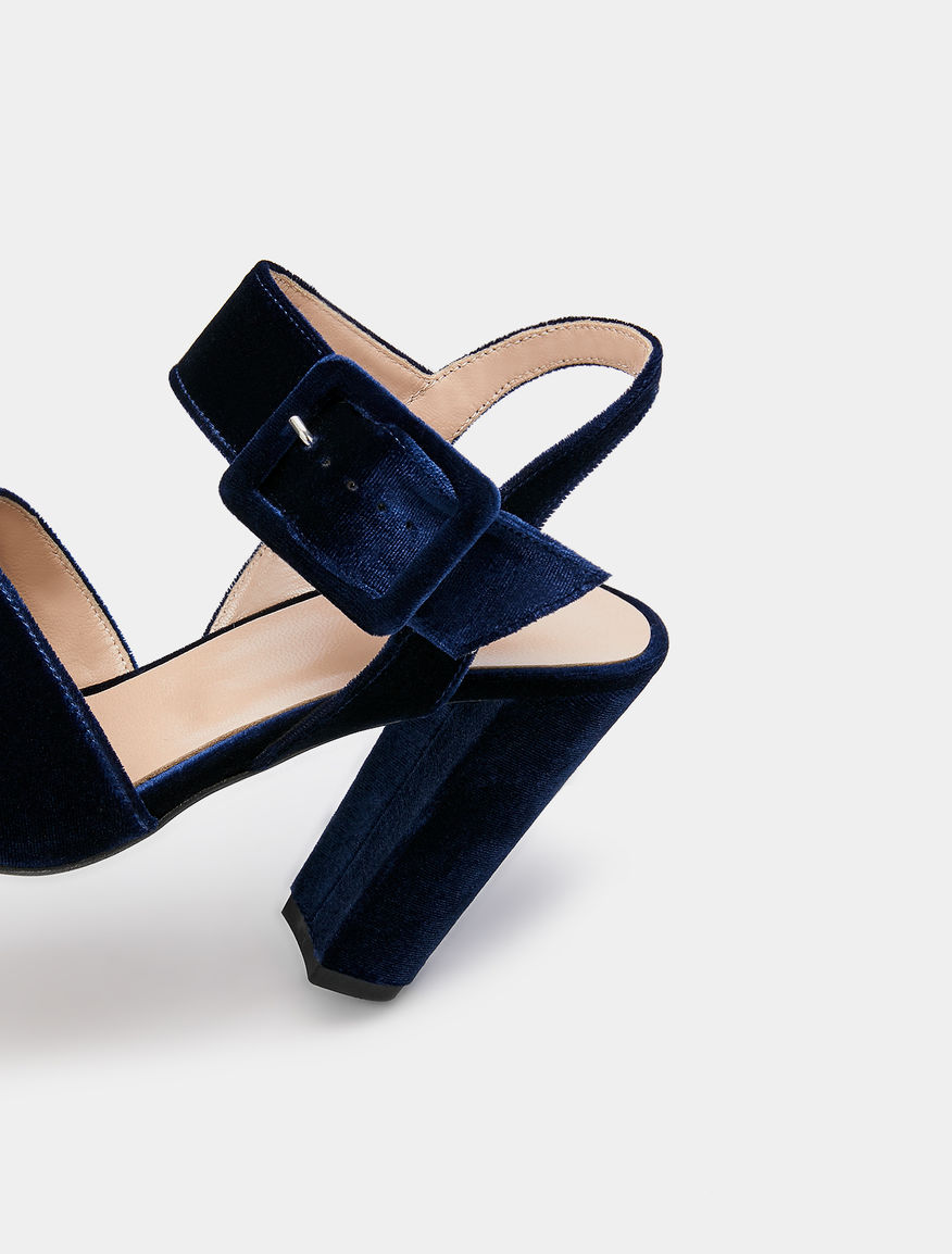 Velvet sandals Velvet sandals