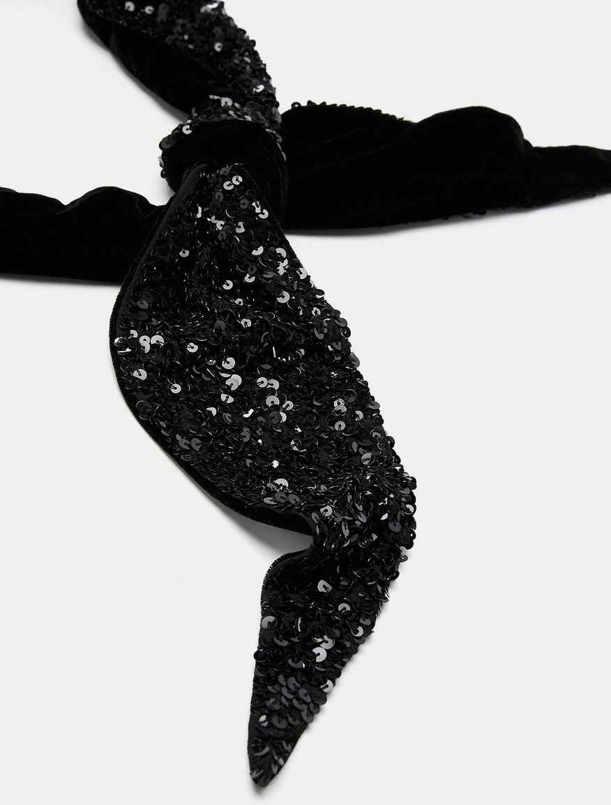 Sequinned scarf Sequinned scarf