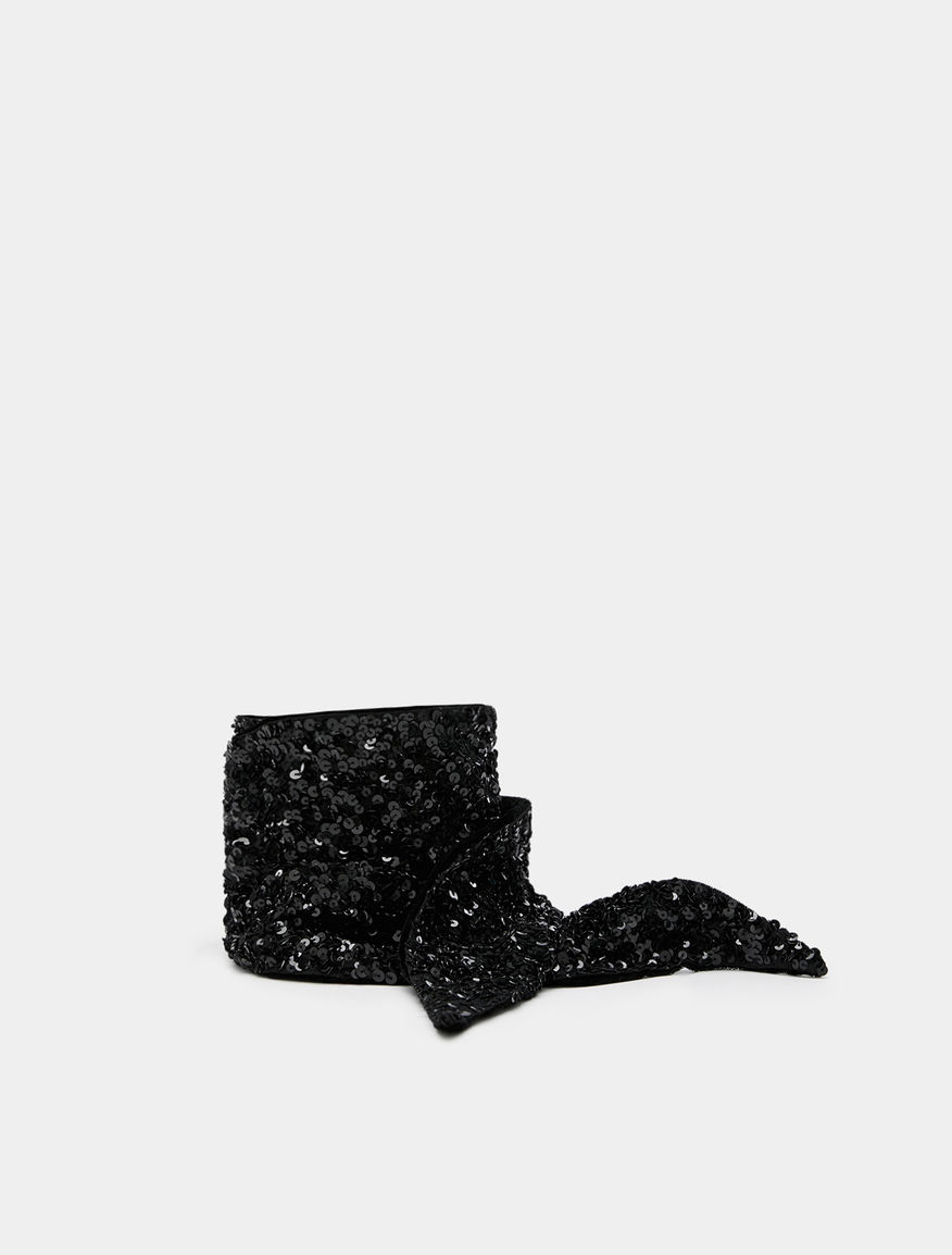 Sequinned scarf Sequinned scarf
