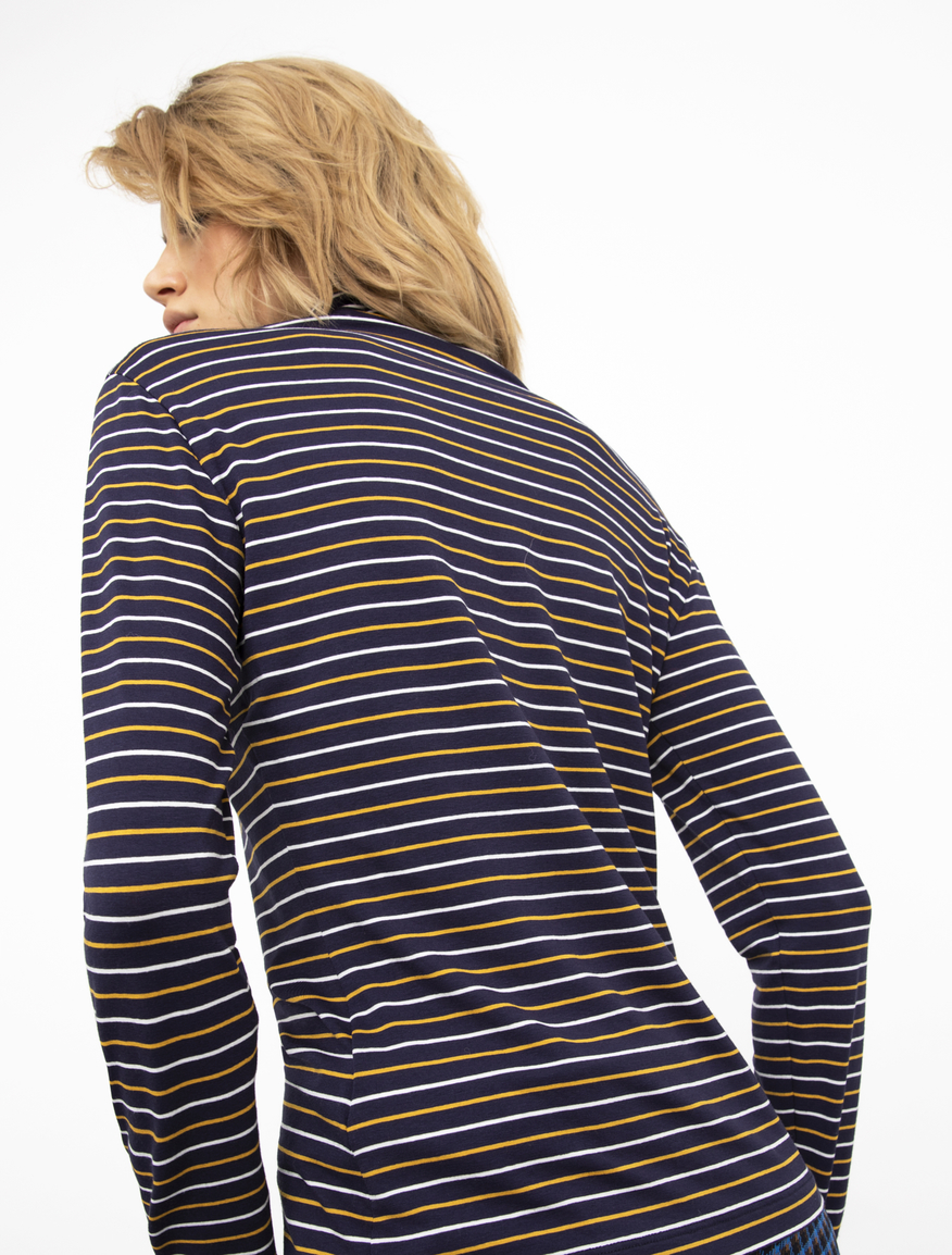 Striped turtleneck Striped turtleneck