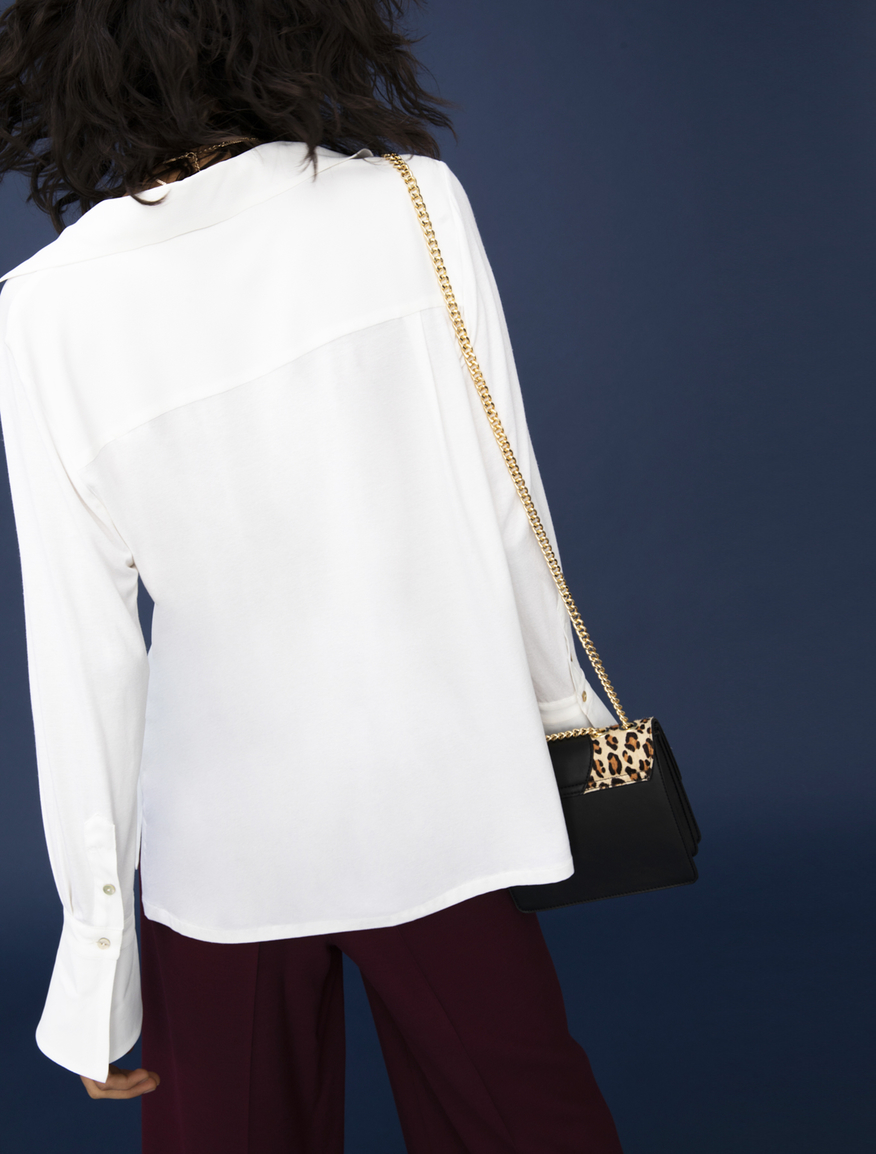 Silk blend shirt Silk blend shirt