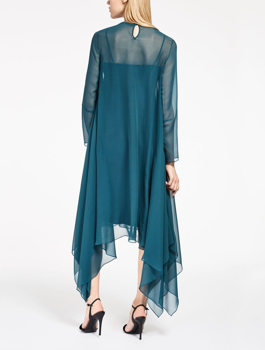Silk dress, oil "UVA" Max Mara
