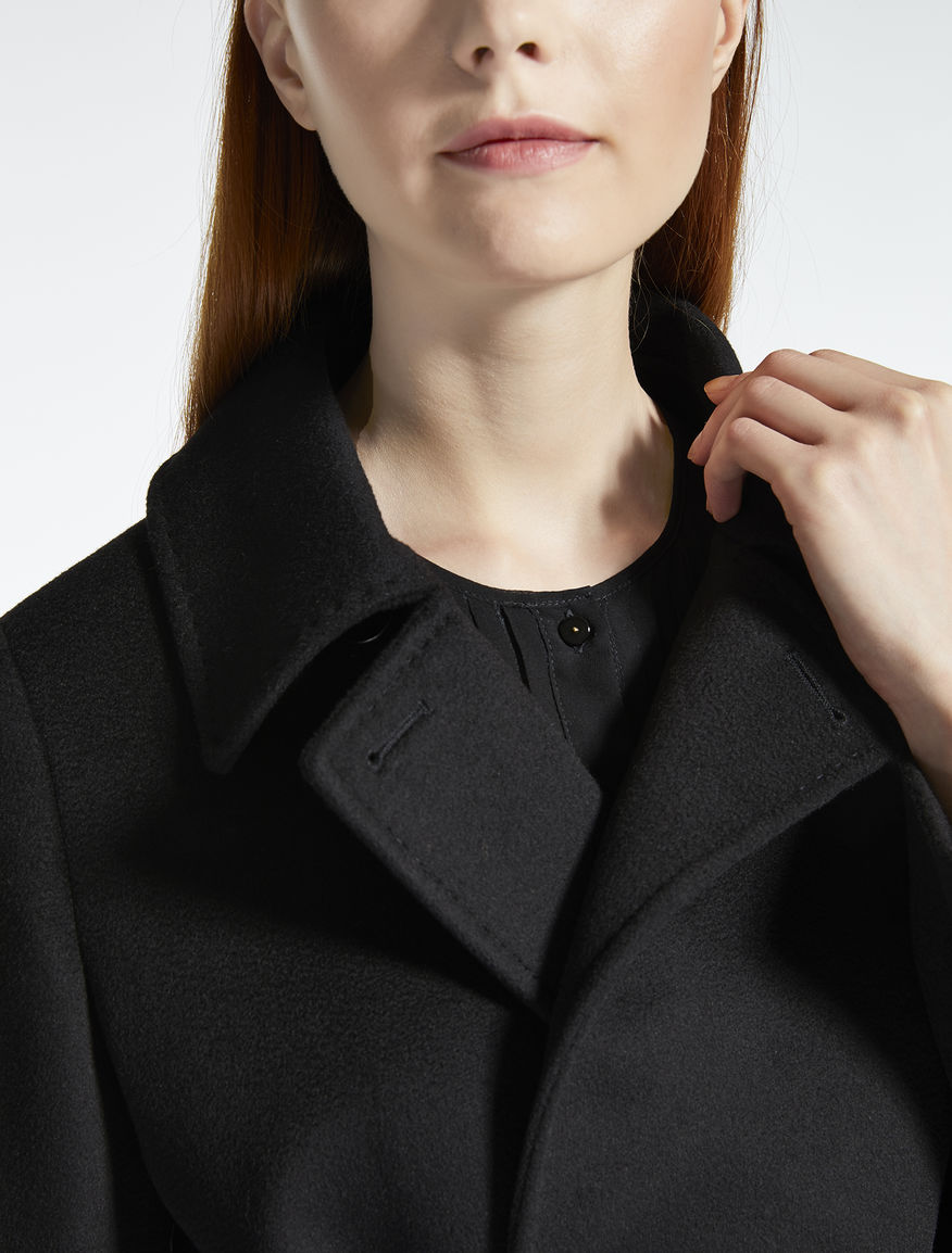 Wool coat - black - Max Mara - 3