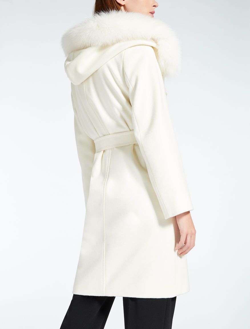 Wool parka - white - Max Mara - 2
