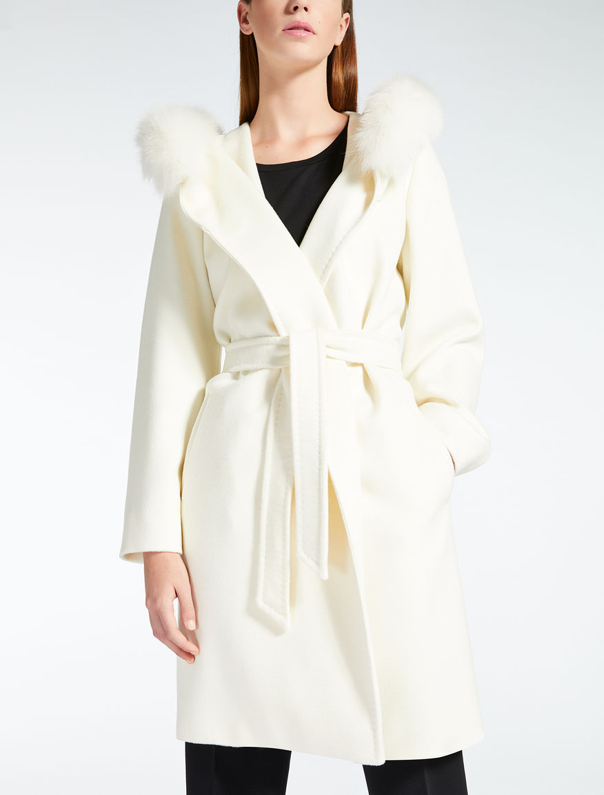 Wool parka - white - Max Mara - 4