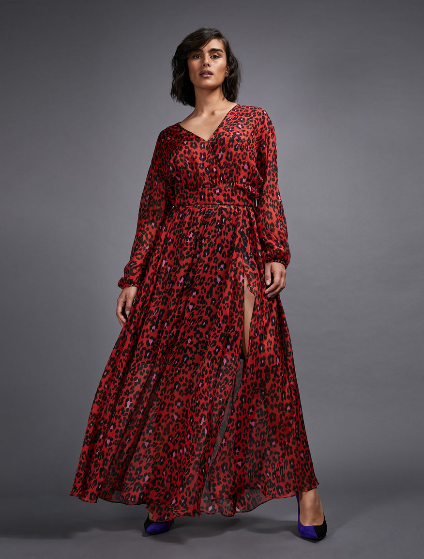 Silk Chiffon Dress