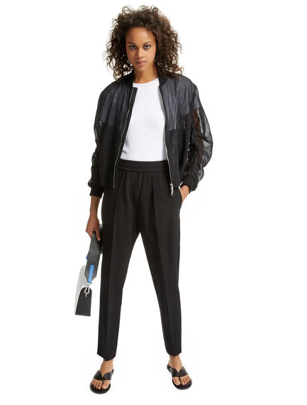 Tailored Viscose Jogging Trousers