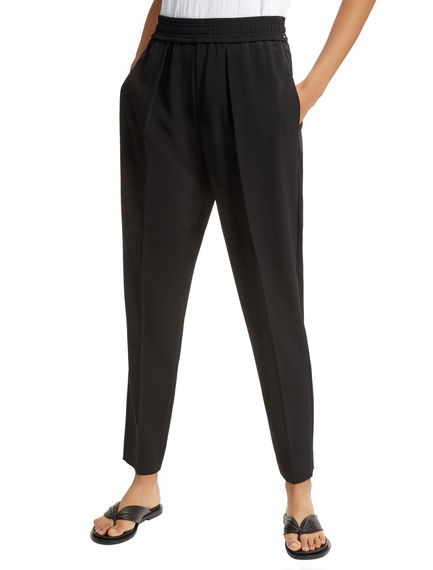 Tailored Viscose Jogging Trousers