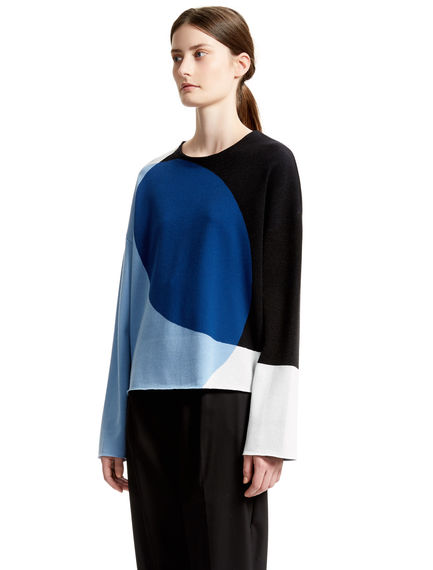 Graphic Jacquard Sweater