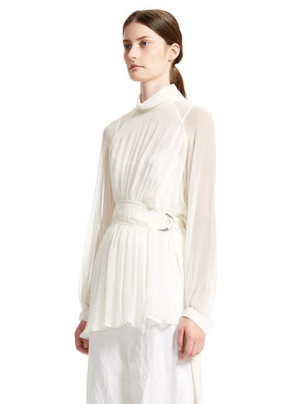 Belted Silk Tunic
