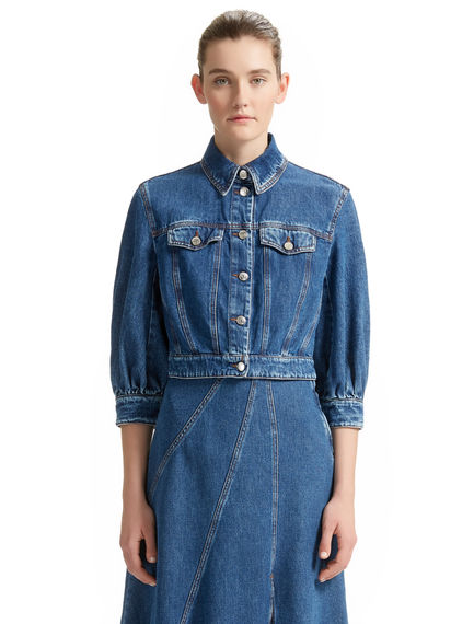 Cropped Denim Jacket