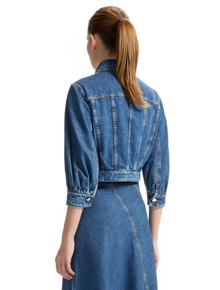 Cropped Denim Jacket