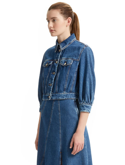 Cropped Denim Jacket