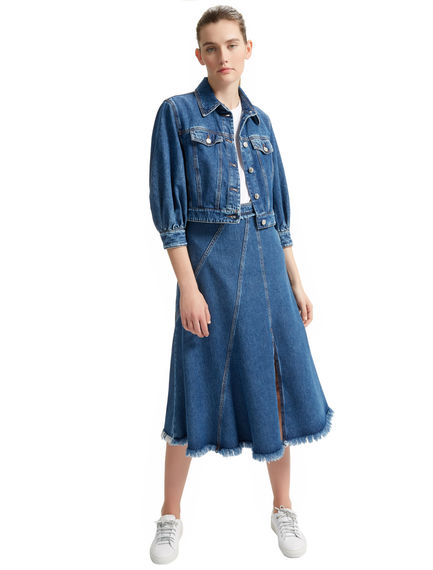 Cropped Denim Jacket