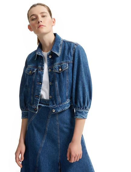 Cropped Denim Jacket