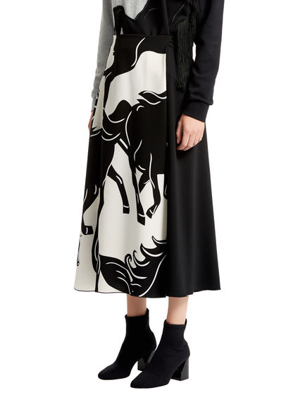 Running Horse Wrap Skirt
