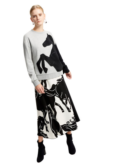 Running Horse Wrap Skirt