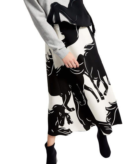 Running Horse Wrap Skirt
