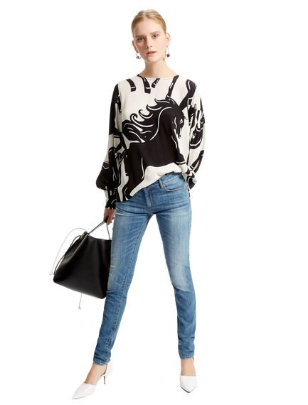 Vintage Denim Skinny Jeans