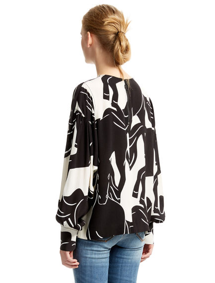Running Horses Blouse