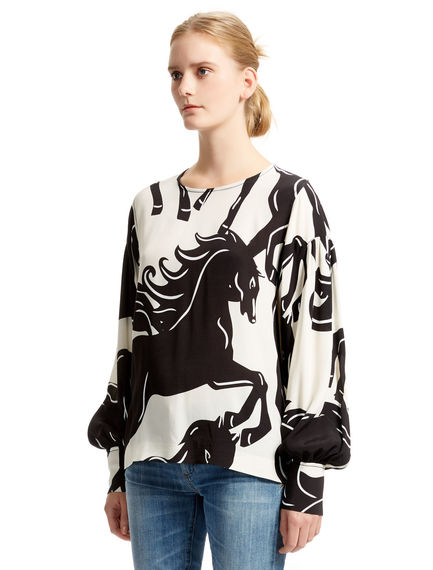 Running Horses Blouse