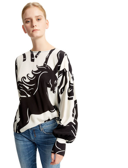Running Horses Blouse