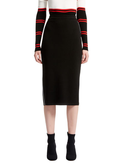 Viscose Knit Pencil Skirt