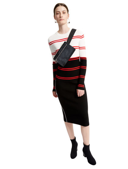 Viscose Knit Pencil Skirt