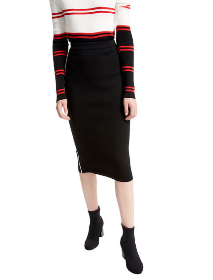 Viscose Knit Pencil Skirt