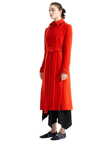 Cappotto in lana slim fit