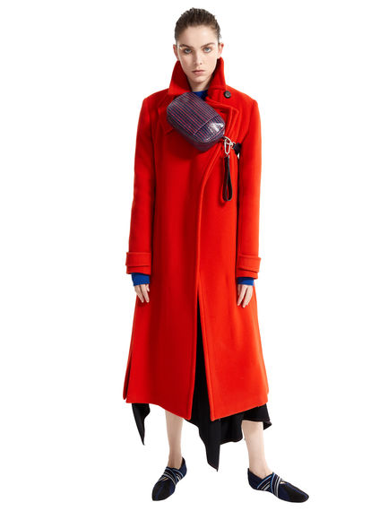 Cappotto in lana slim fit