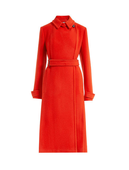 Cappotto in lana slim fit