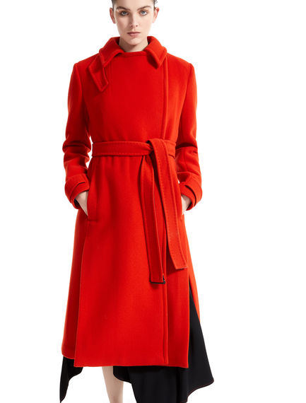 Cappotto in lana slim fit