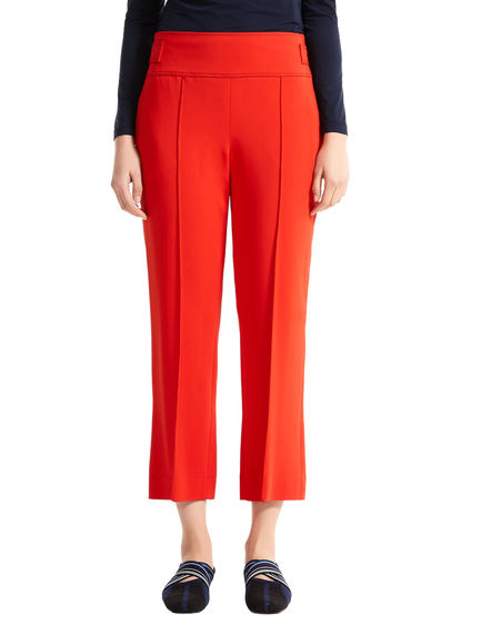 Low-waisted Cropped Trousers