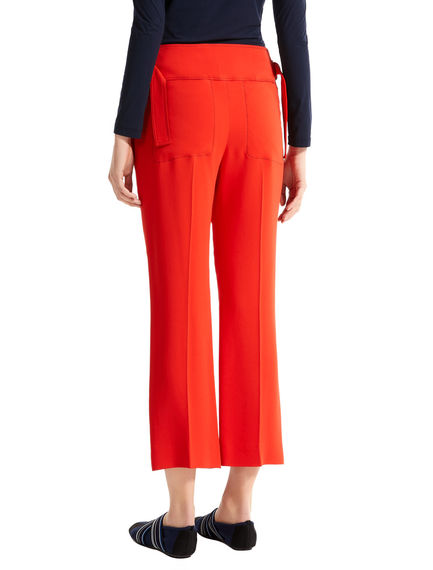 Low-waisted Cropped Trousers