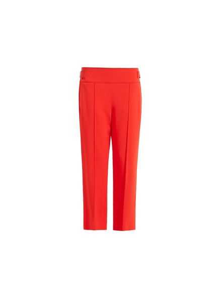 Low-waisted Cropped Trousers