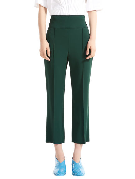 Low-waisted Cropped Trousers