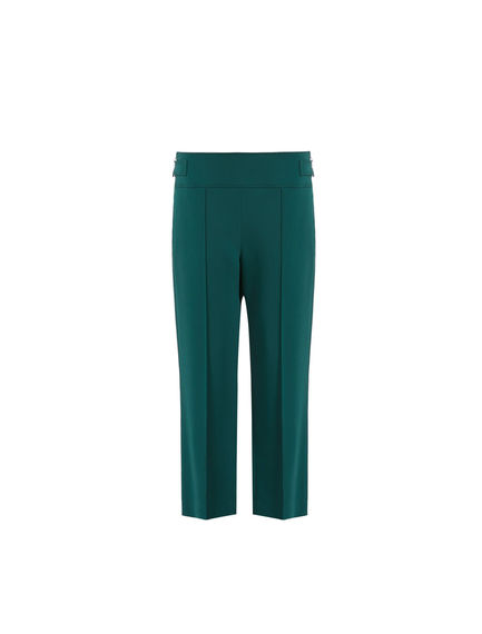 Low-waisted Cropped Trousers