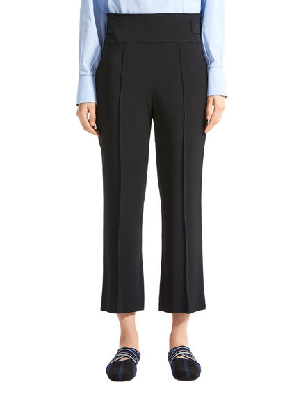Low-waisted Cropped Trousers