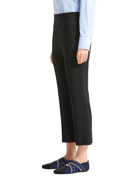 Low-waisted Cropped Trousers