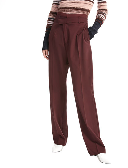 Slouchy Wide Leg Trousers